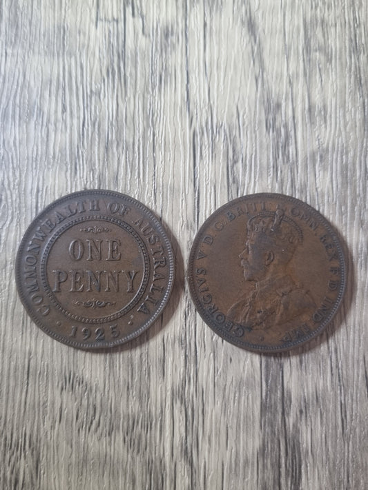 1925 Penny (Key Date)