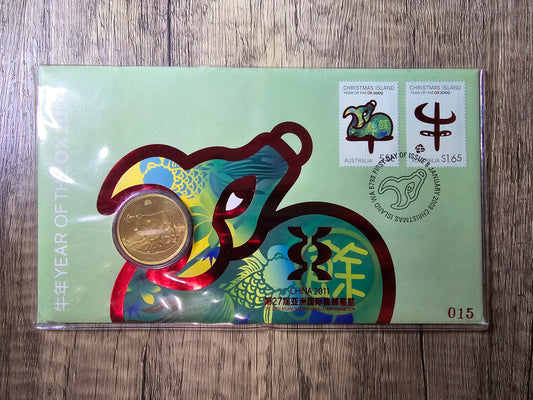 Lunar Year of the Ox 2009 PNC - China Stamp Show