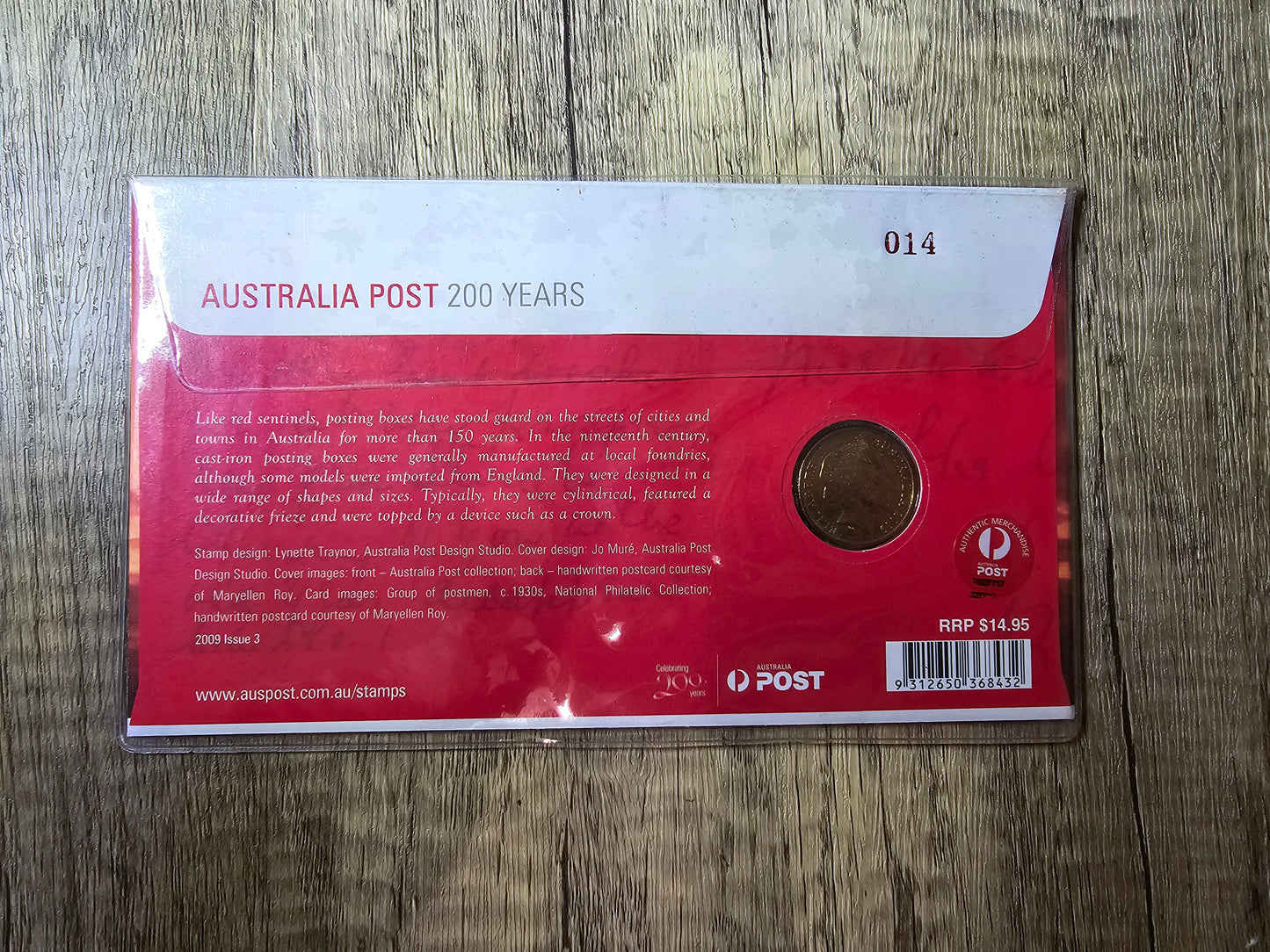 200years of AusPost PNC 2009 - Philadelphia Stamp Show