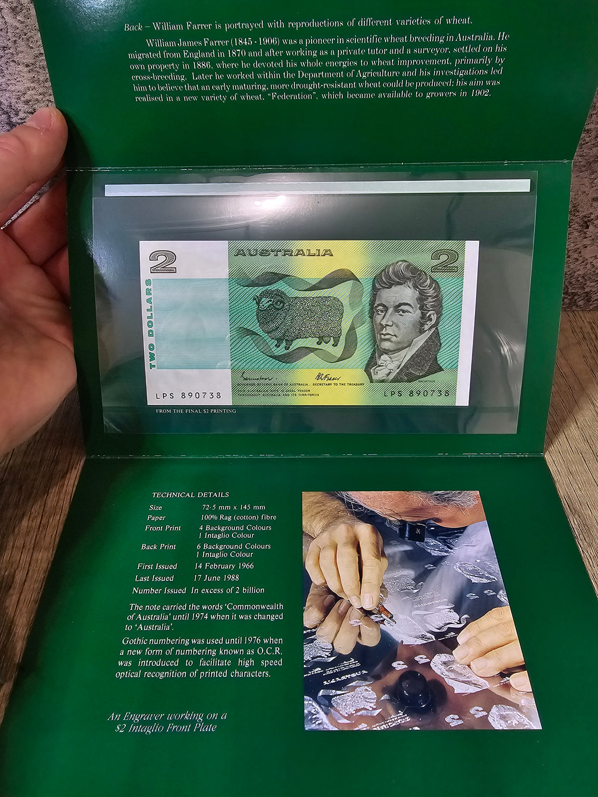 $2 Last Print Run Collectors RBA Folder