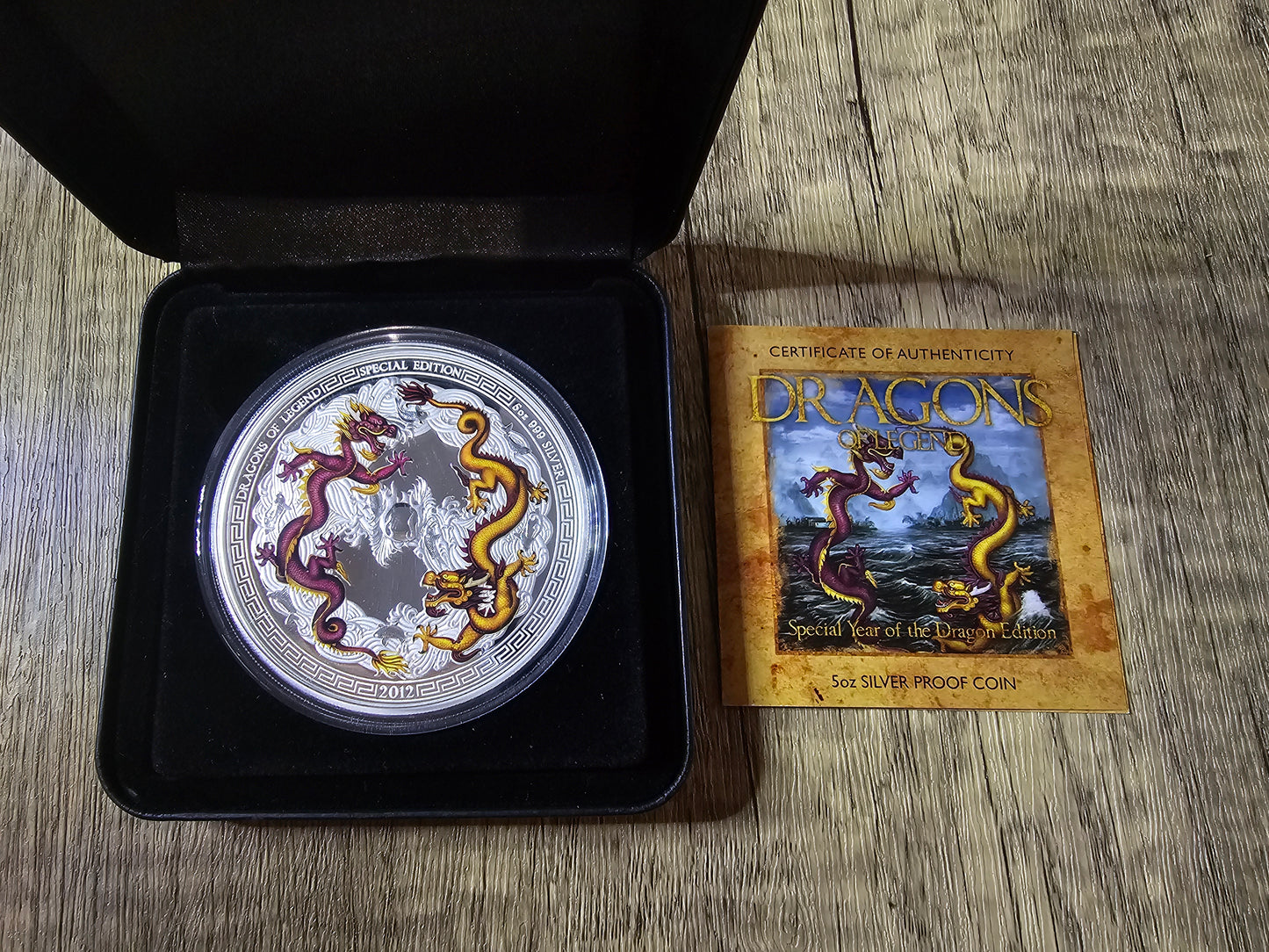 Dragons of Legend 5oz 2012 Special Edition