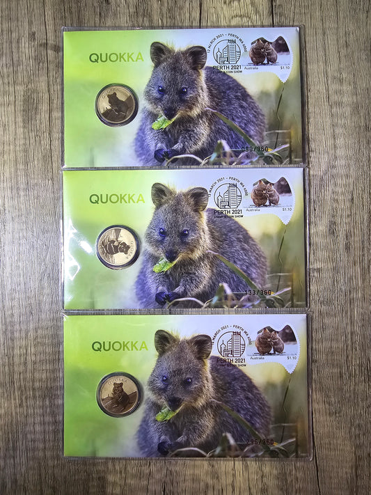 Quokka 2021 Perth Show PNC Set (3 pncs)