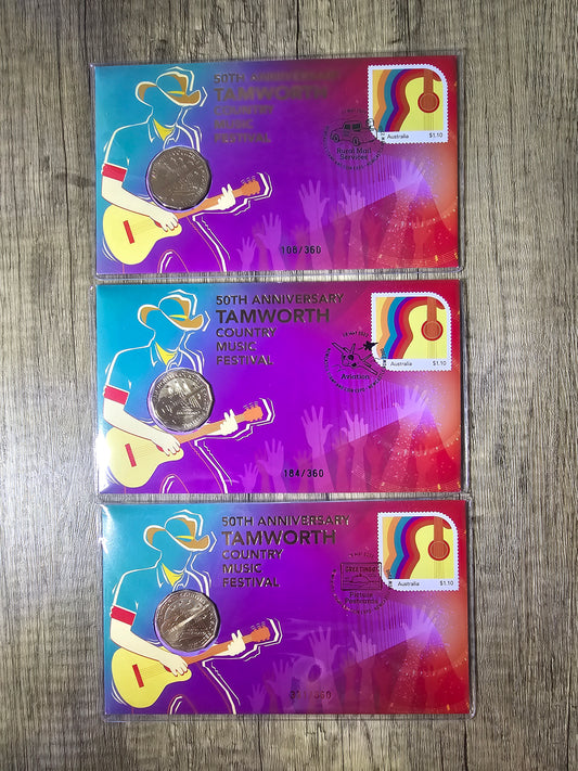 Newcastle Stamp and Coin Show 2022 PNC Set (9 PNCs, 3 days)