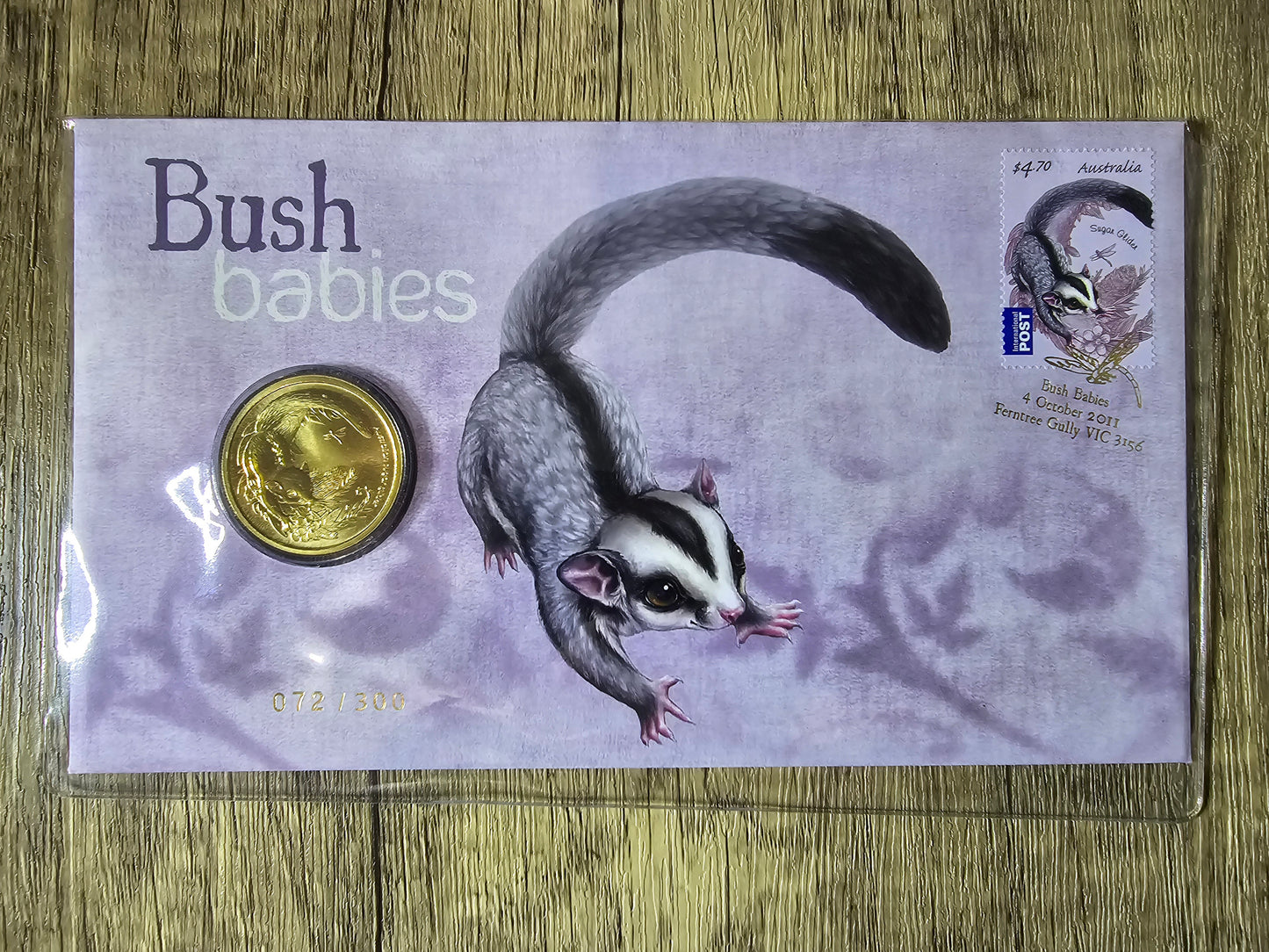 Bush Babies Impressions Gold Overprint Set 2011