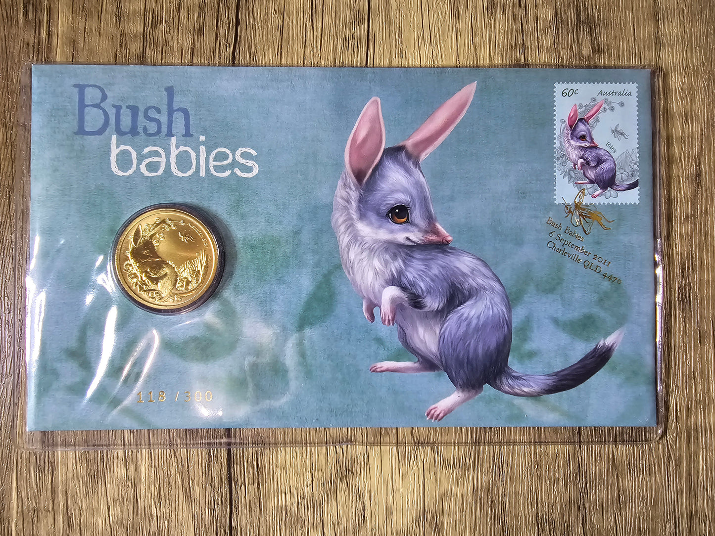 Bush Babies Impressions Gold Overprint Set 2011
