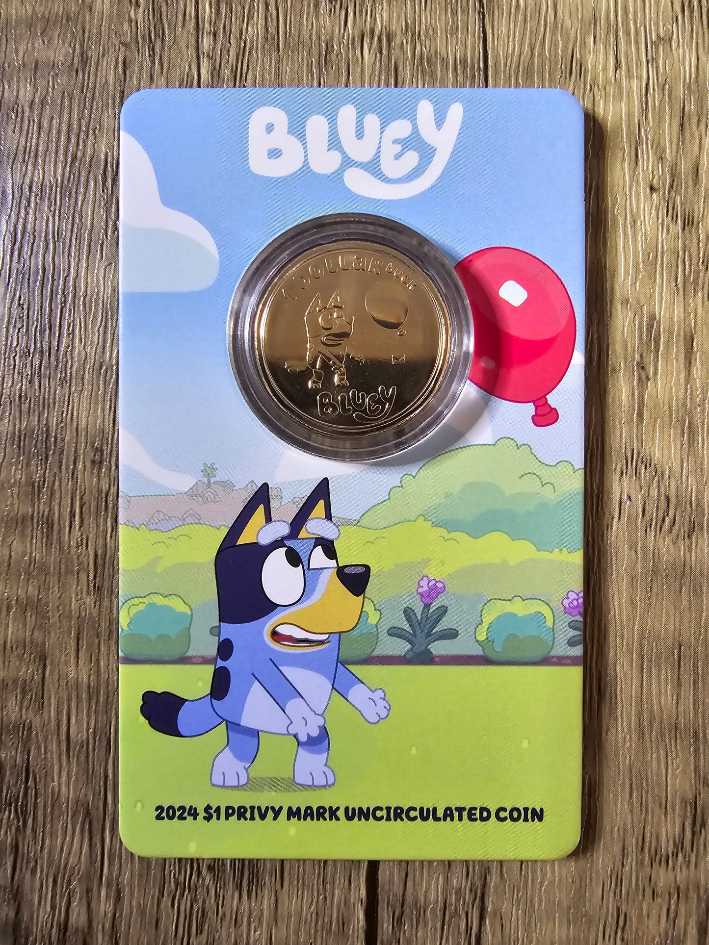 Bluey $1 Privy Mark Coin Set (10 cards)