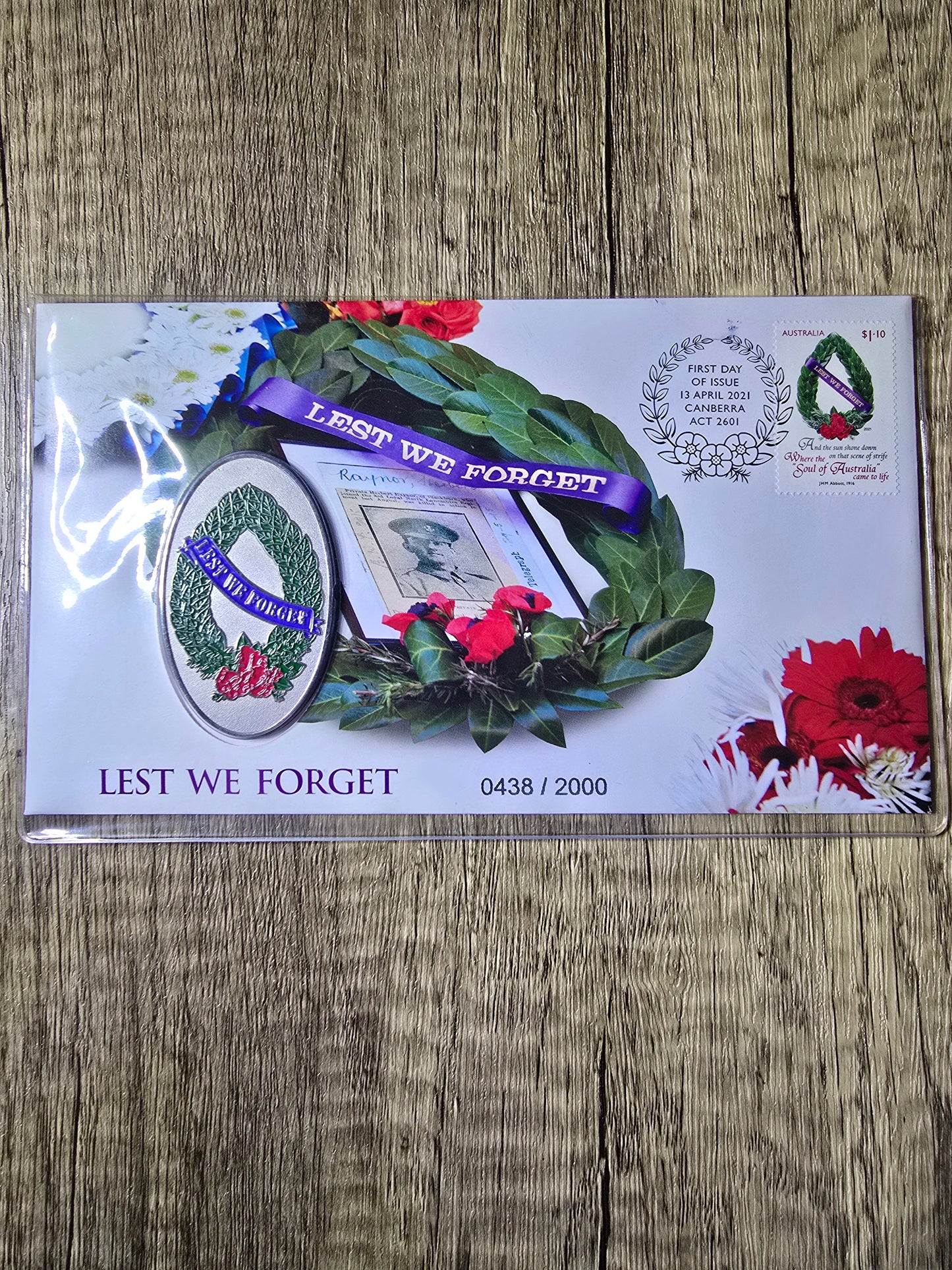 Lest We Forget ANZAC PMC 2021
