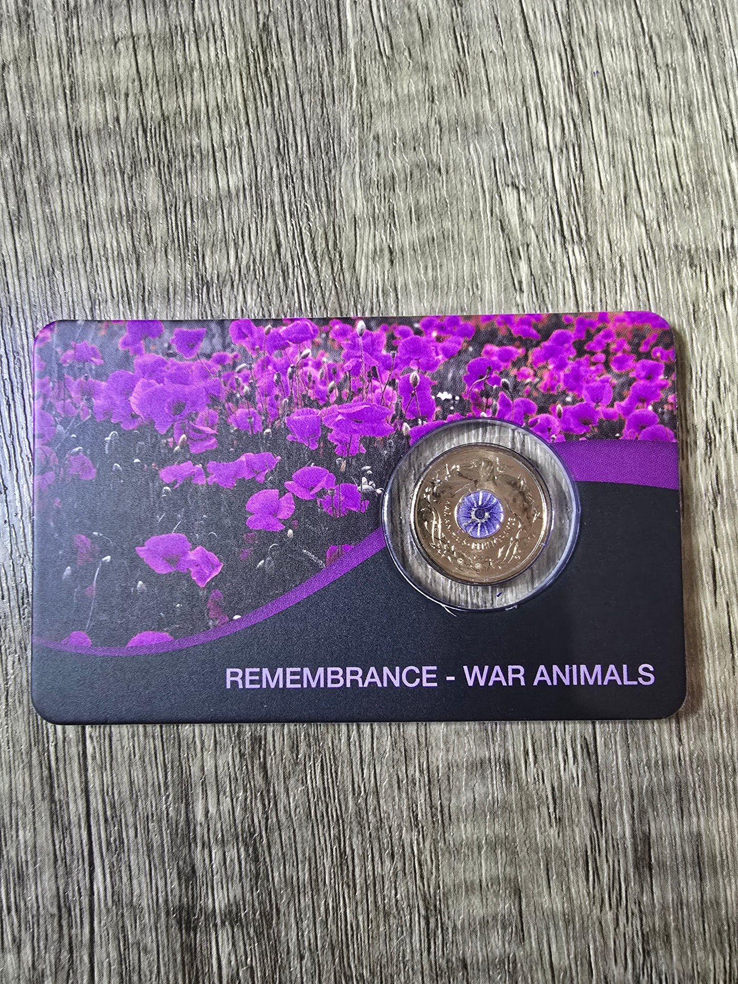 Animals At War $2 Downies Card