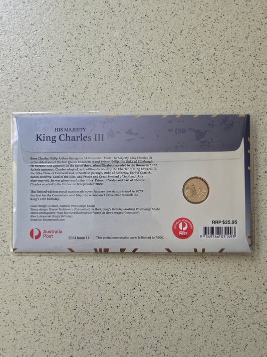King Charles III $2 PNC