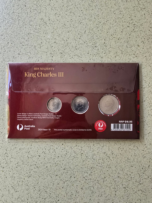 King Charles III 5c/10c/20c 2024 PNC