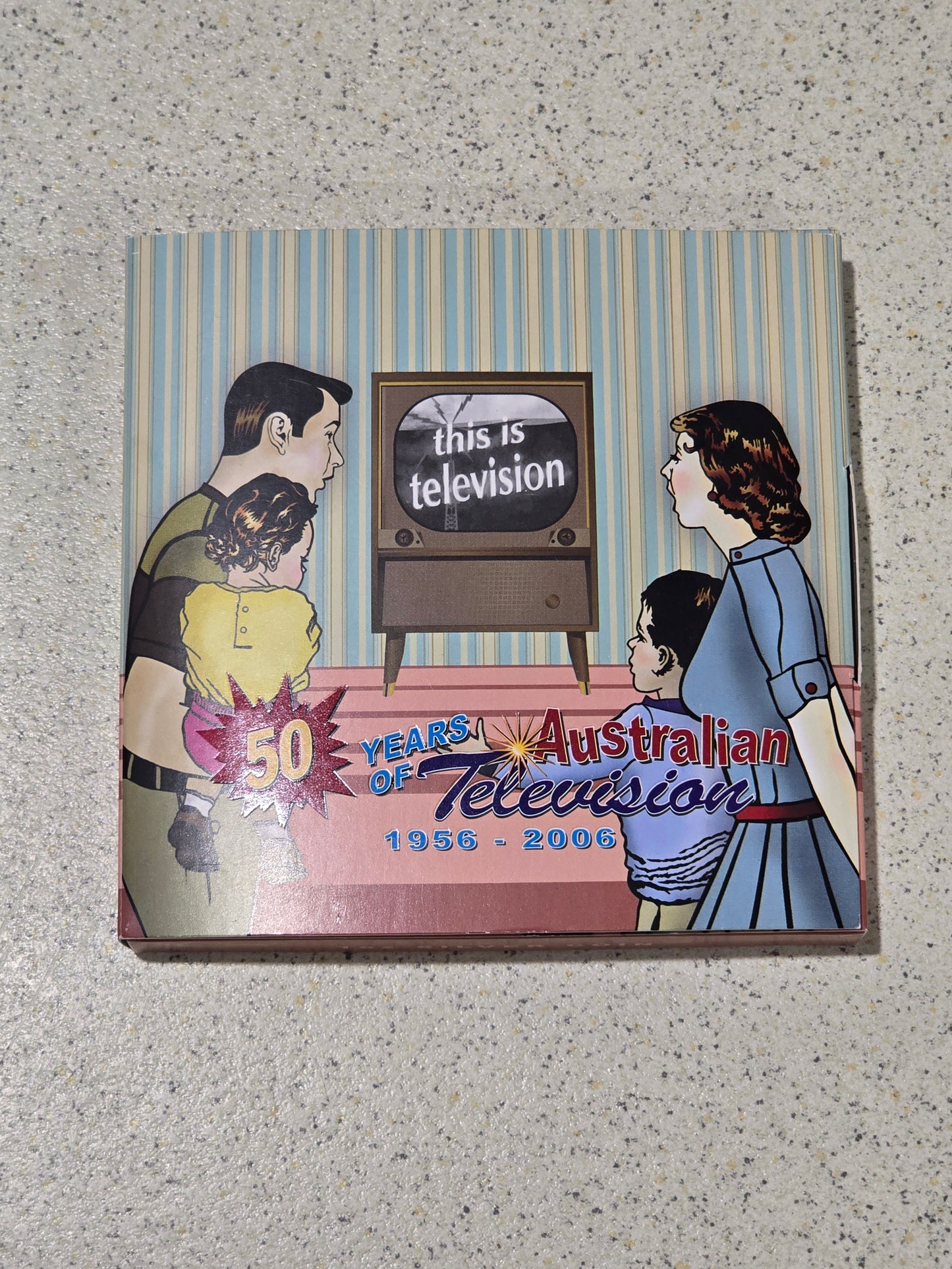 50 years of television lenticular Proof 1oz