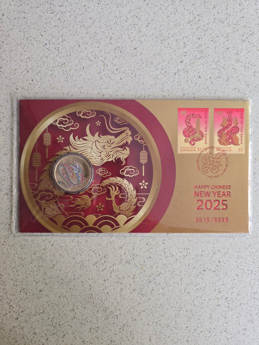 Chinese New Year Dragon $1 PNC 2025