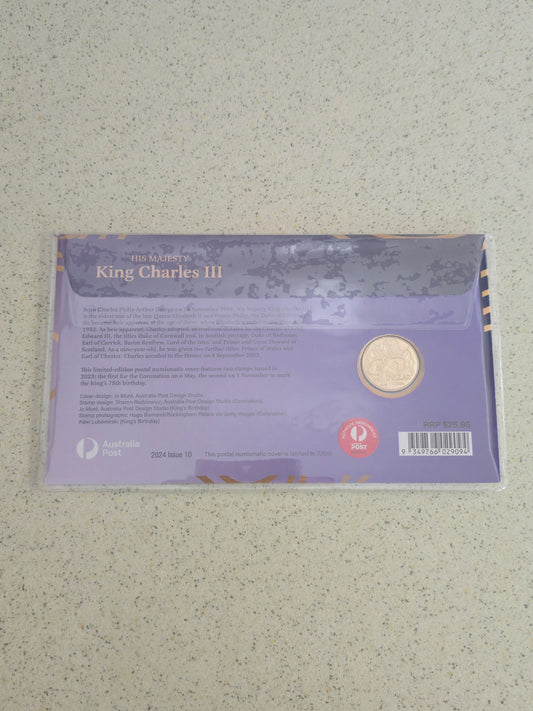 St George Philatelic 2024 KCIII PNC