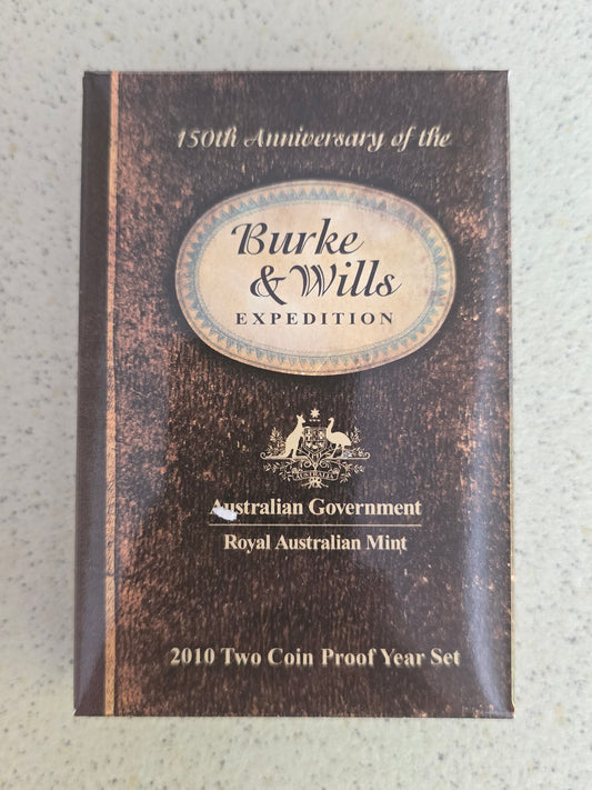 Burke and Wills Proof - 2 coin 2011