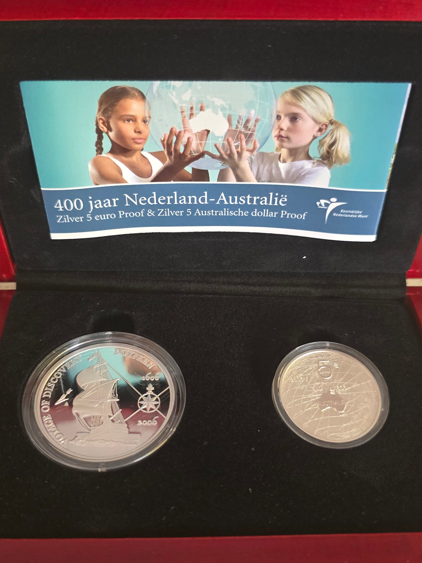 Duyfken Silver Proof Set (2 coin set)