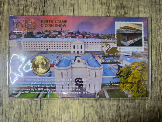 Perth Stamp and Coin Show 2025 PNC Set
