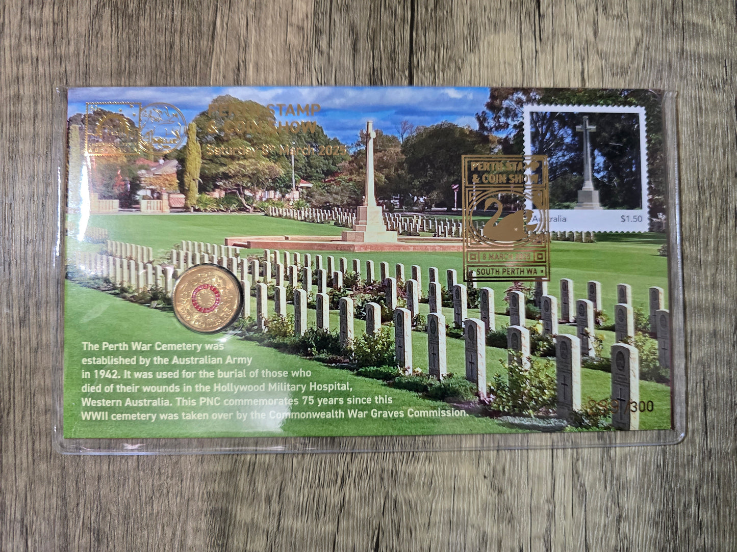 Perth Stamp and Coin Show 2025 PNC Set