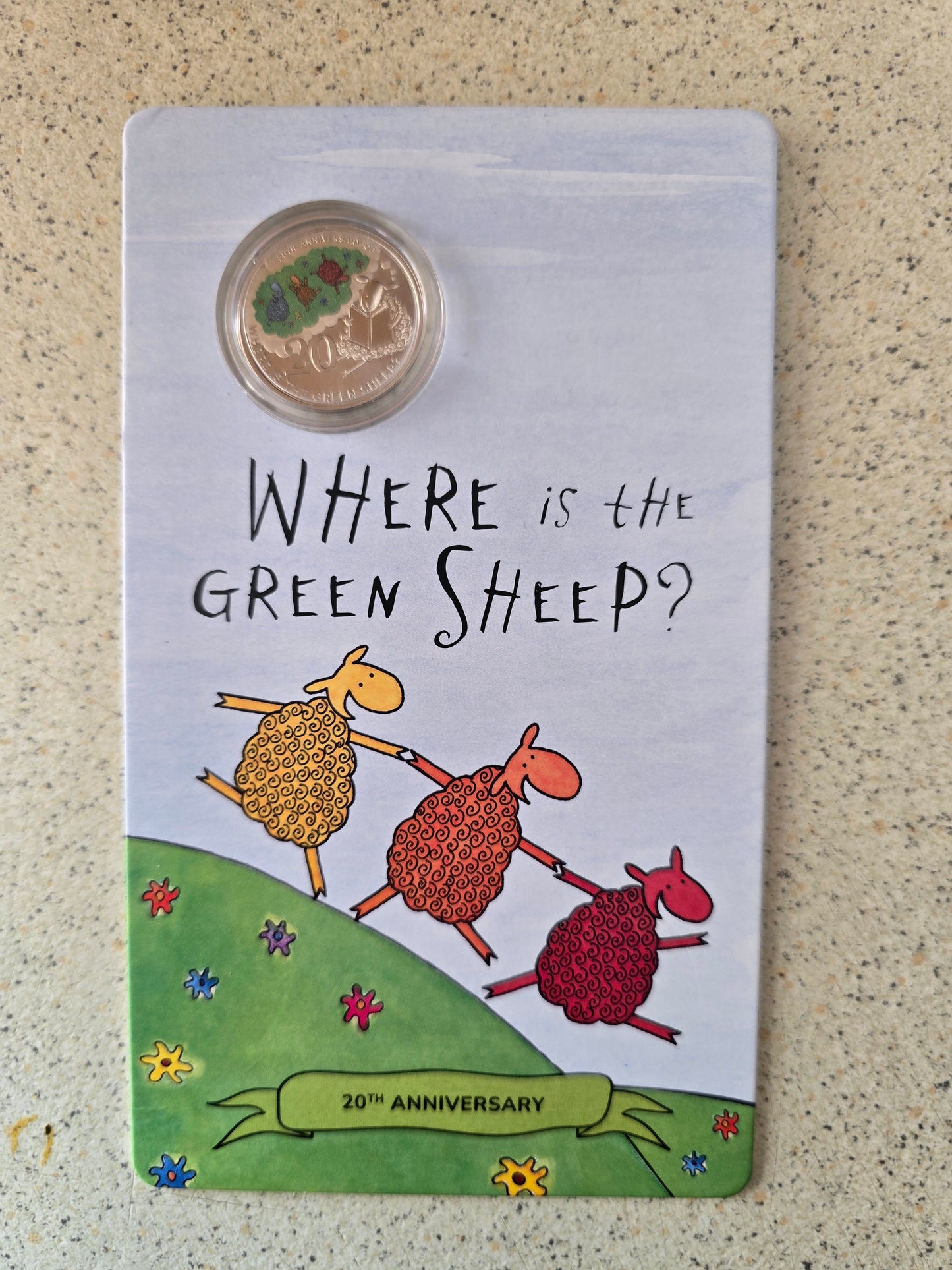 Where is the Green Sheep 20c card