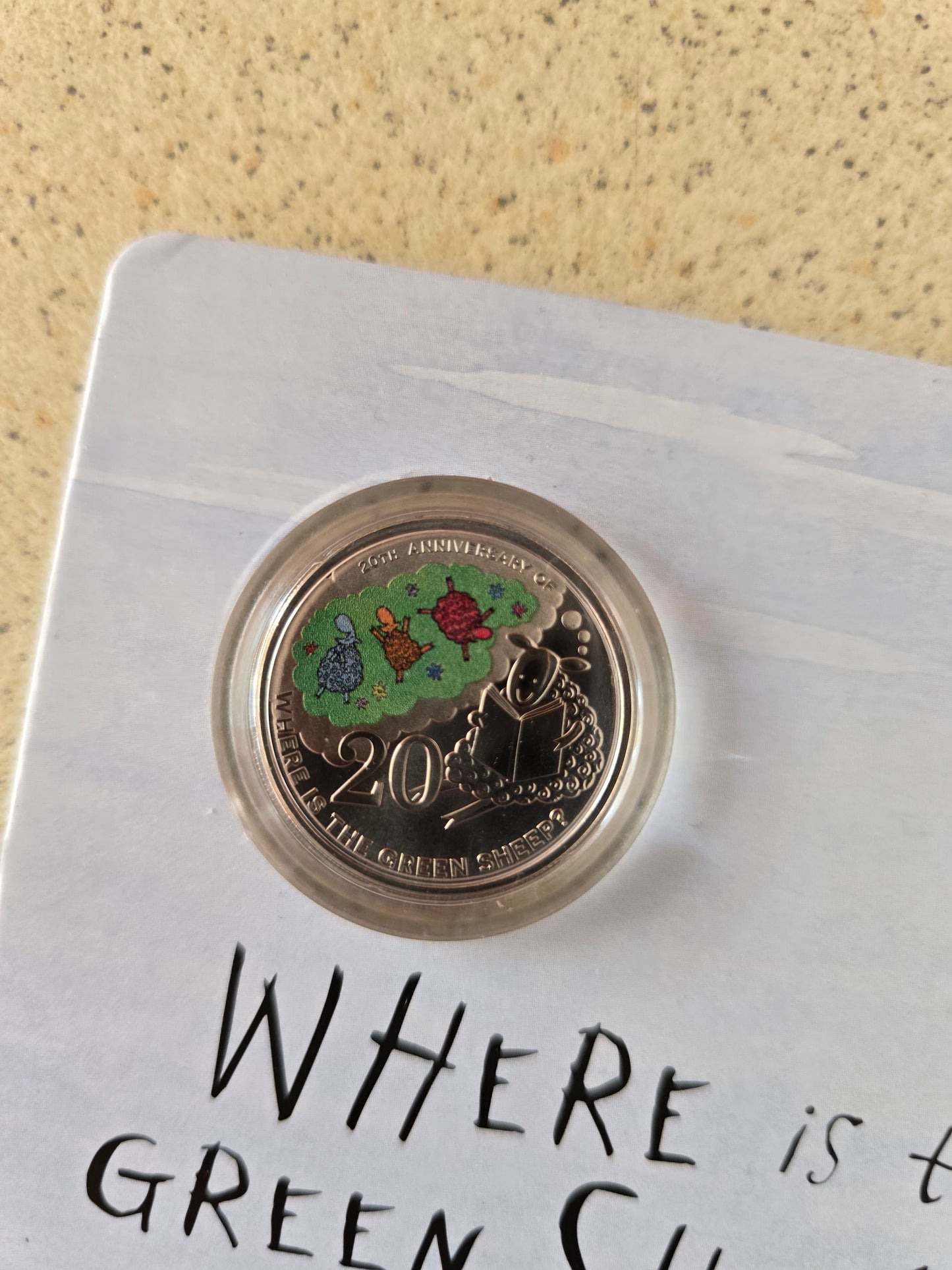 Where is the Green Sheep 20c card
