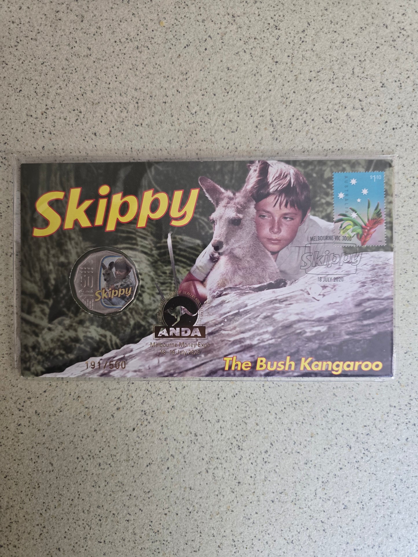 Skippy Coloured 50c ANDA PNC 2020