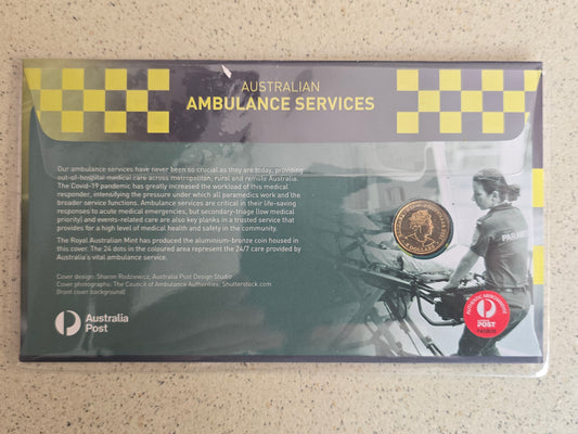 Canberra Coin & Stamp Show Supporters PNC Ambulance 2022, Silver OVP Only