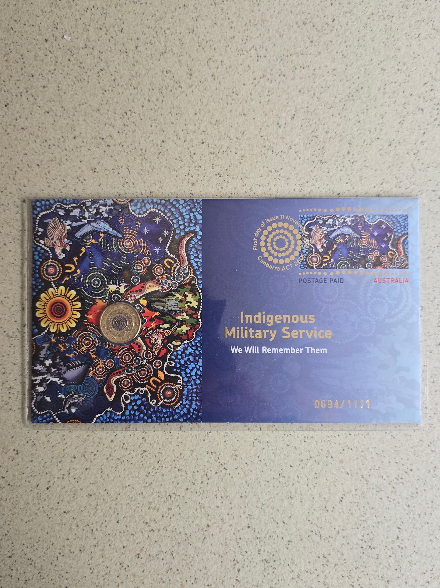 Indigenous Military Service IMS Impressions $2 PNC 2021