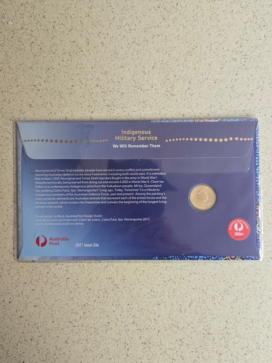 Indigenous Military Service IMS Impressions $2 PNC 2021