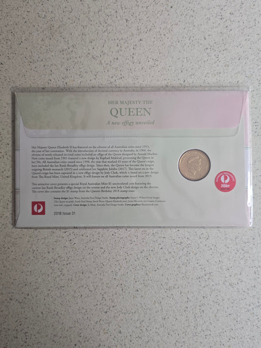 Queen Elizabeth New Effigy 2018 ANDA Sydney PNC