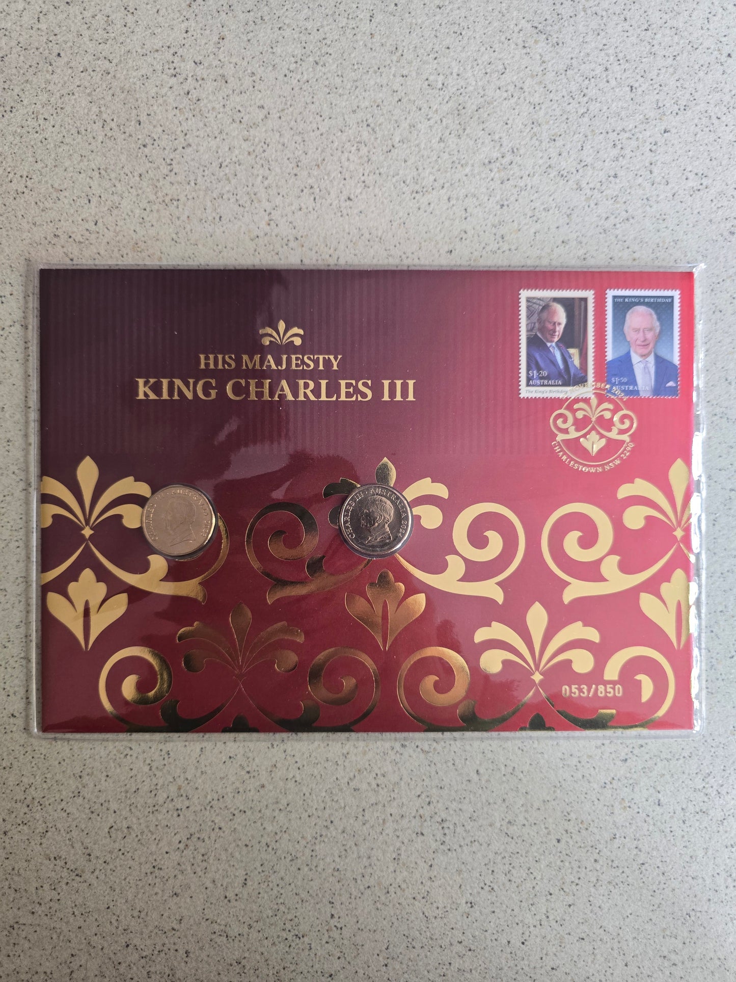 King Charles $1 2023/2024 Impressions PNC