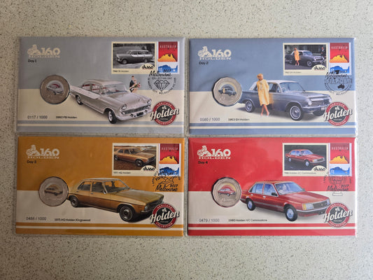 Holden Melbourne Show 50c PNC Set 2017