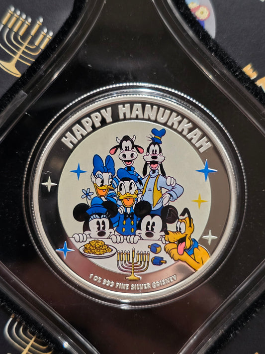 Disney Happy Hanukkah 1oz - NZMint