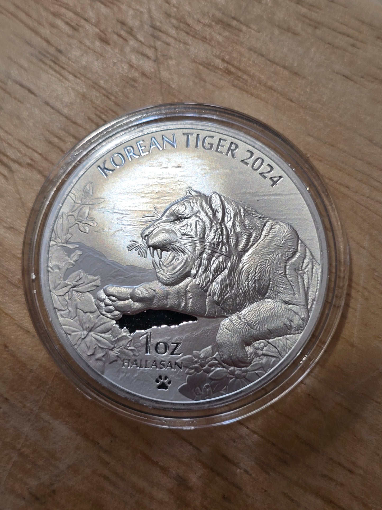 Tiger 1oz 2024 Komsco