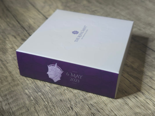 King Charles Coronation £5 Silver Proof 2023, UK Royal Mint