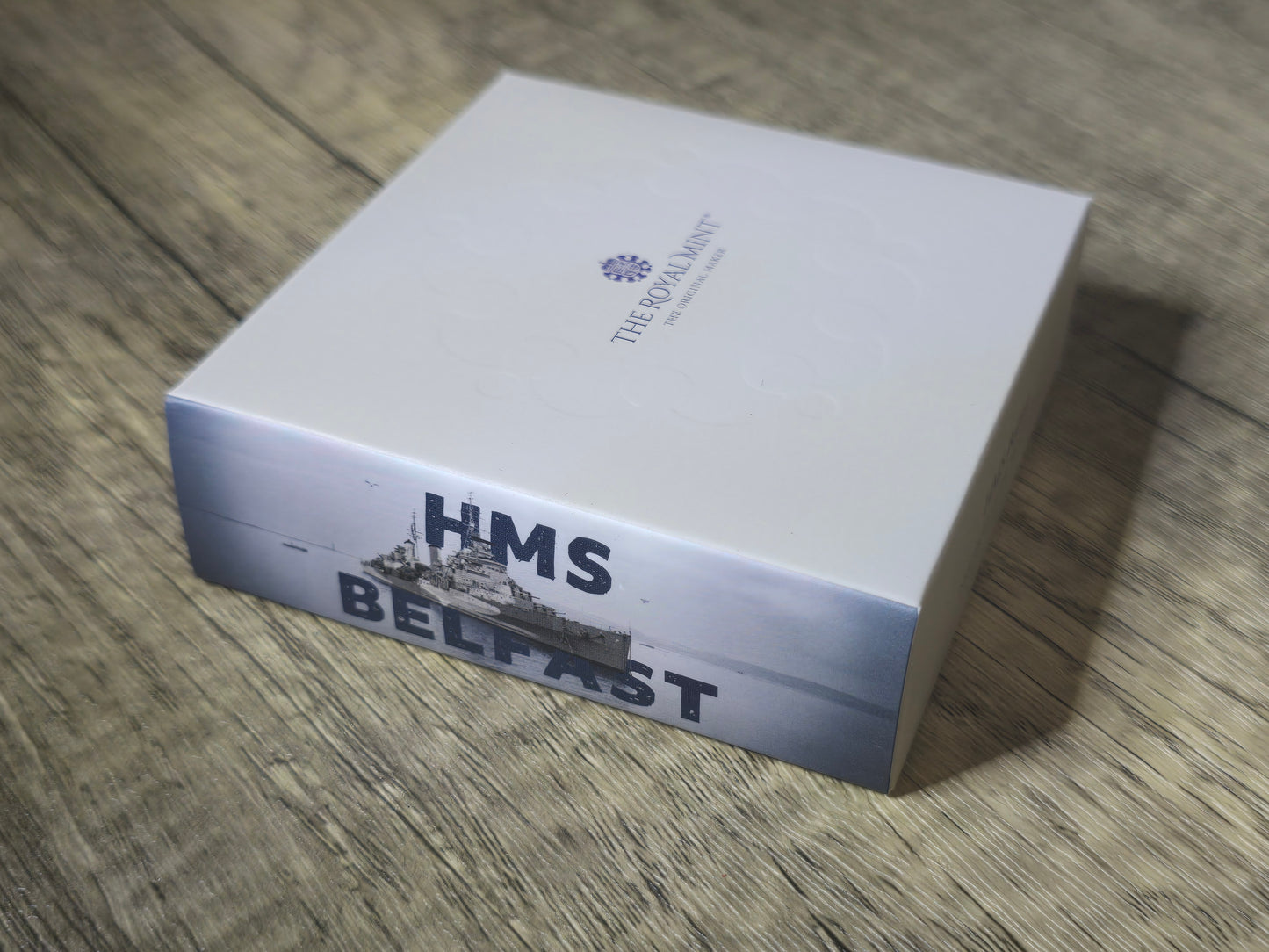 HMAS Belfast £2 Silver Proof 2024, UK Royal Mint