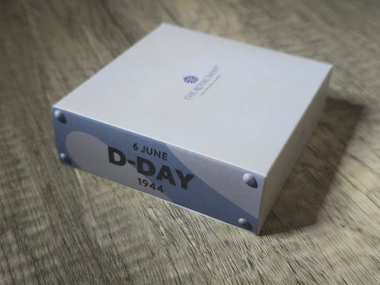 D-Day 50p Silver Proof 2024, UK Royal Mint