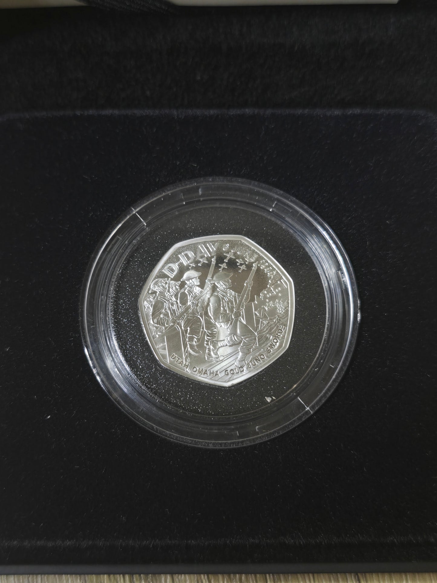 D-Day 50p Silver Proof 2024, UK Royal Mint