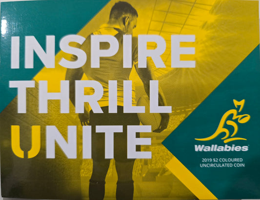 Wallabies Rugby $2 Card 2019