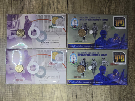 Perth AusPost Money Expo PNC (set of 4) 2025