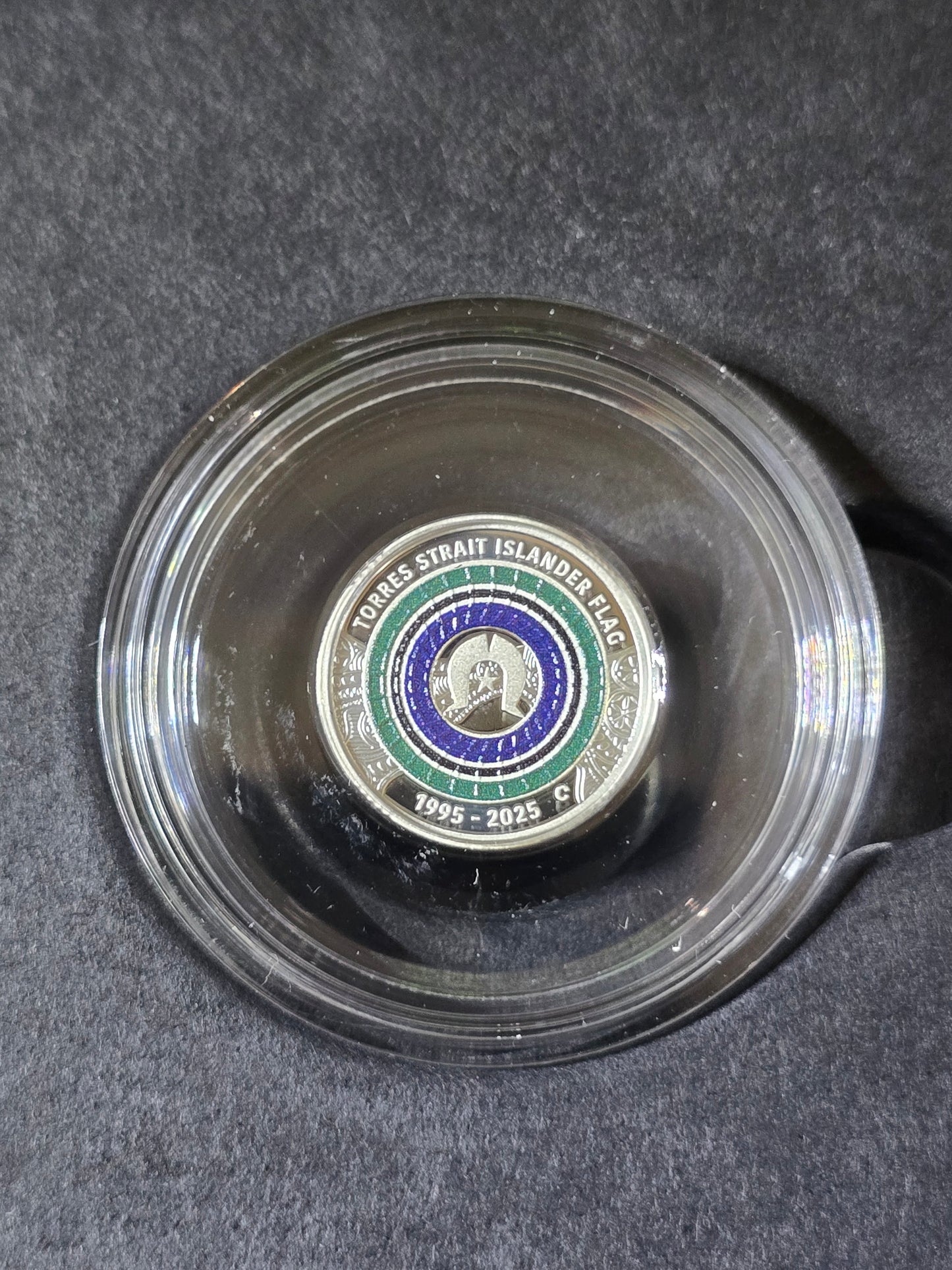 Torres Strait Islander Flag Silver Proof C-Mint $2
