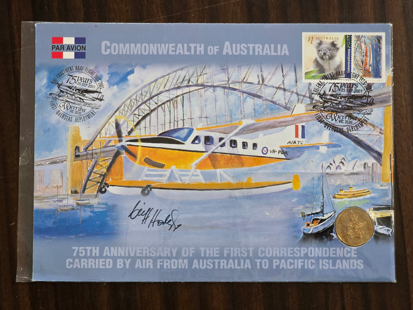 75th Anniversary of Airmail to Pacific Islands PNC