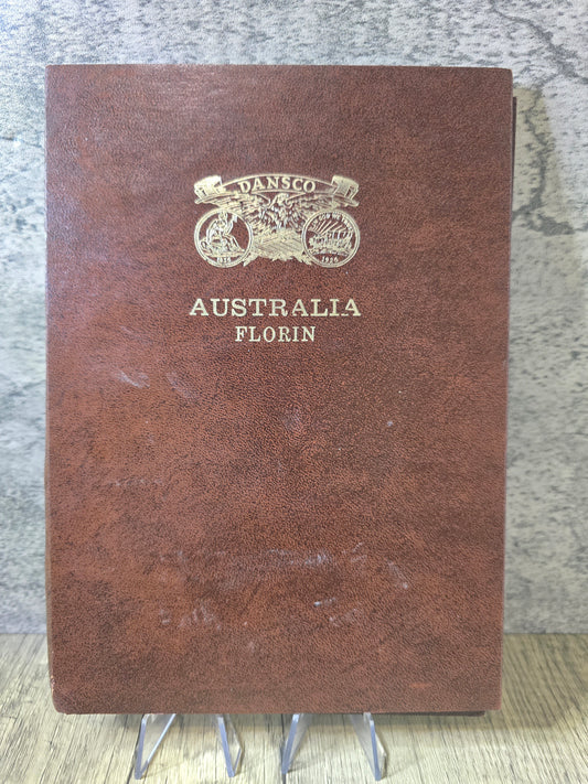 Florin Set - Dansco Folder (complete set, including 1932 & 1934/35)