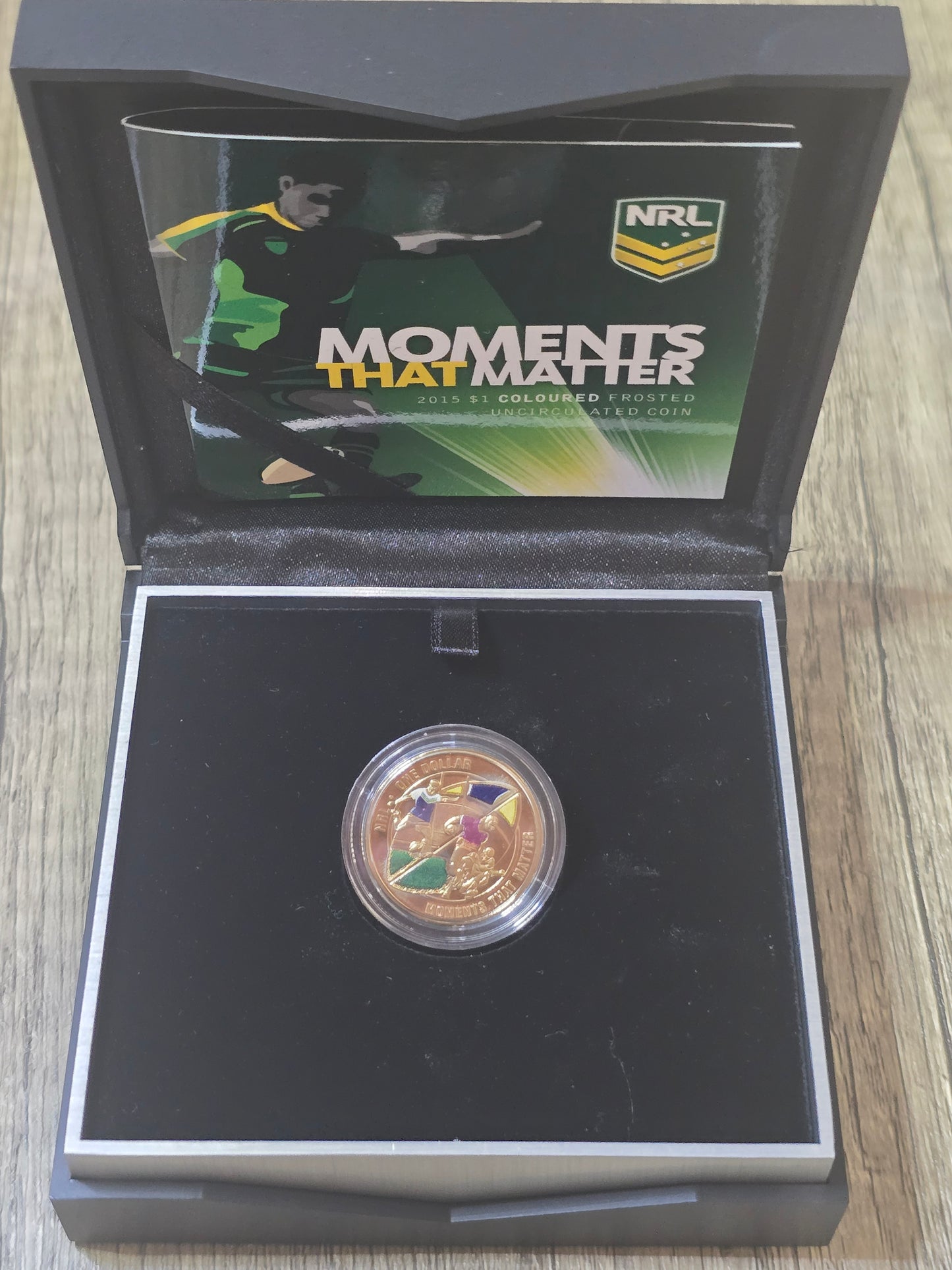 NRL Colour Frosted AlBr $1 2015