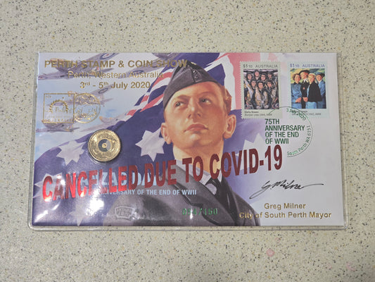 End of WW2 Cancelled COVID 2020 $2 PNC
