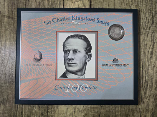 Sir Charles Kingsford Smith $20 NPA Folder