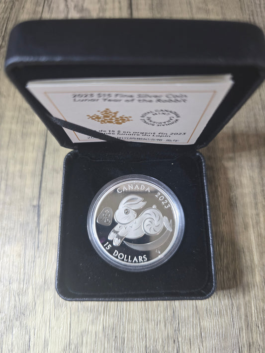 Canada Lunar Rabbit 1oz 2023