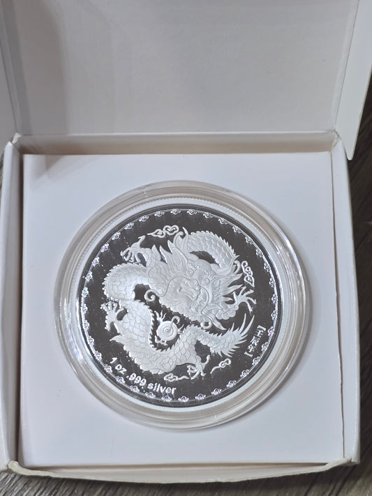 Dragon Lunar International 1oz 2012