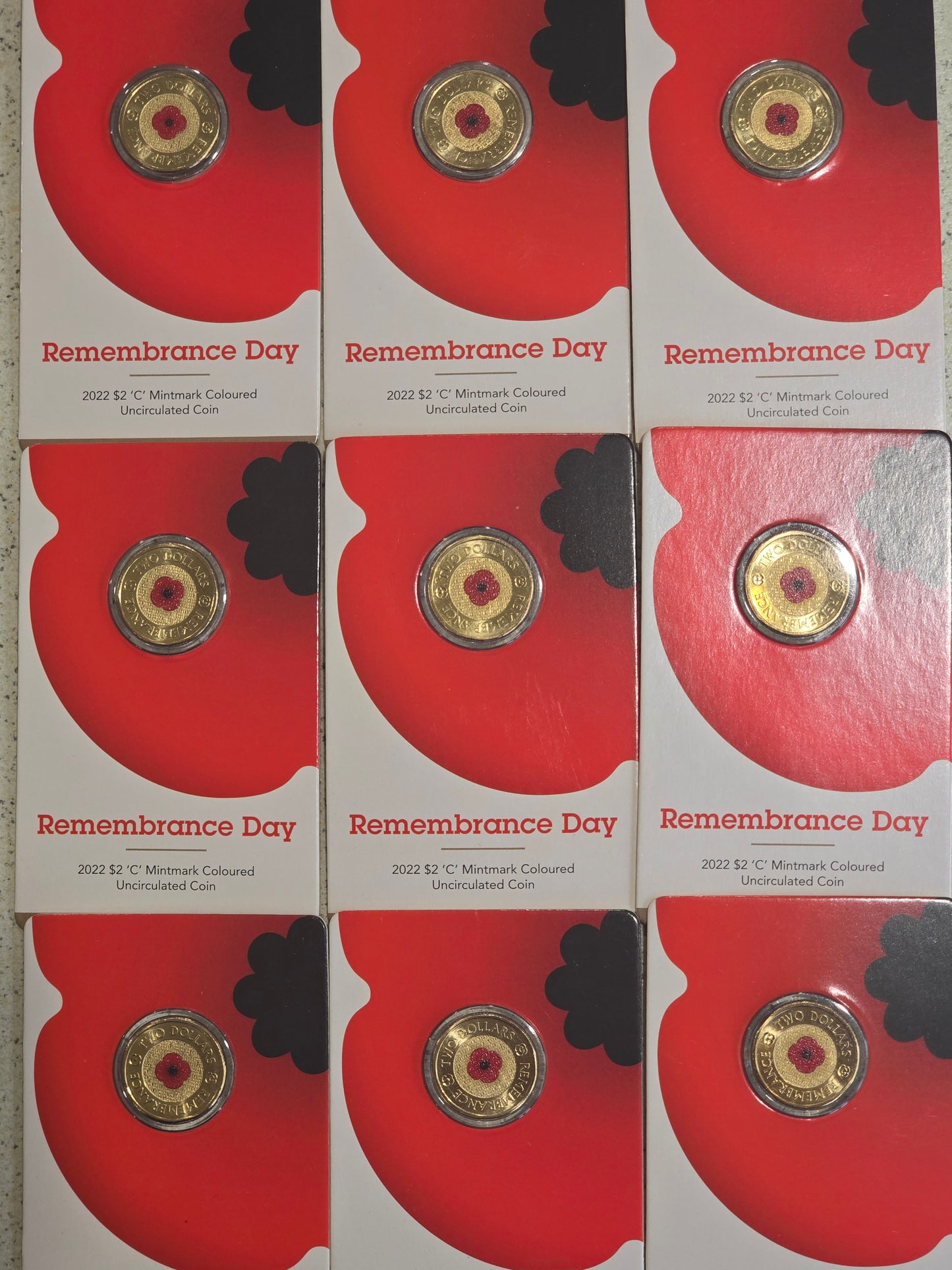 Red Poppy C-Mint card 2022