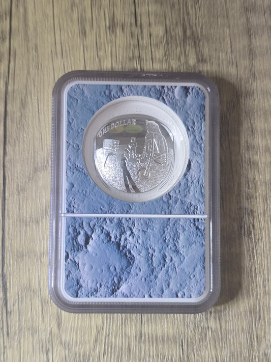 Apollo 11 50th Anniversary 1oz proof 2019 PR70 (first strike)