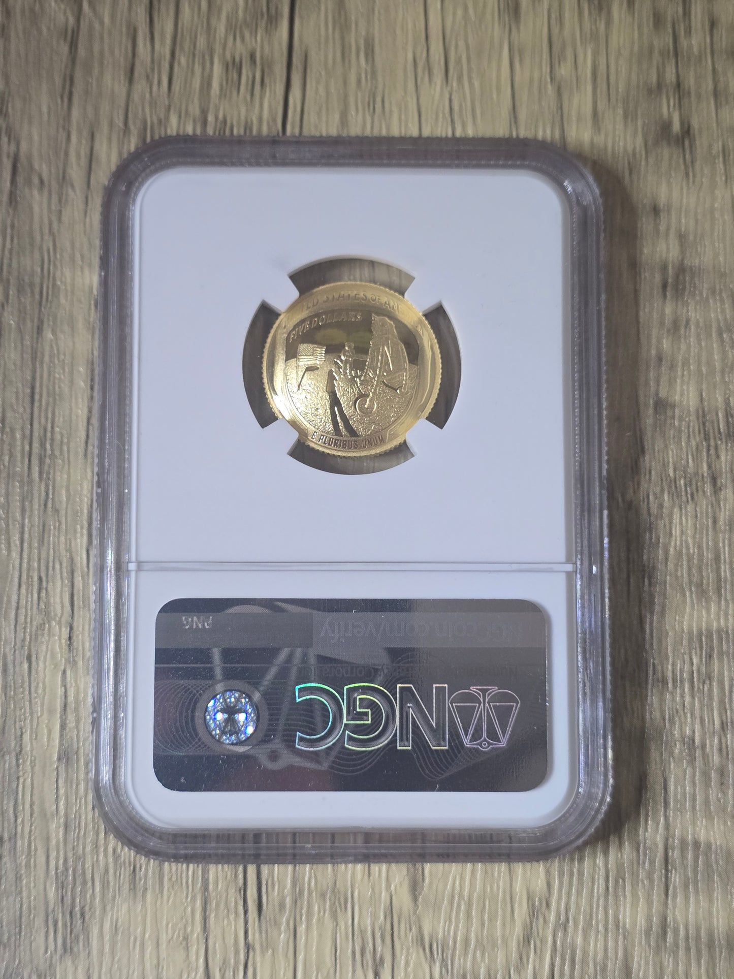 Apollo 11 50th Anniversary 'W' $5 2019, PF69