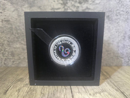 Lunar Opal Snake 1oz Silver Proof - 2025